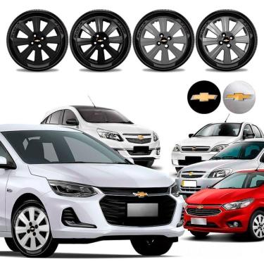 Imagem de Jogo calota Chevrolet Onix Prisma Celta Corsa Agile Aro 14