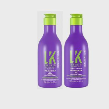 Imagem de Kit lokenzzi desamarelador shampoo + condicionador