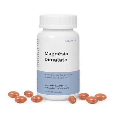 Imagem de Suplemento de Magnésio Dimalato - 60 Cáps - Energia e Disposição