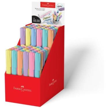 Imagem de Caneta Marca Texto Grifpen Cores Sortidas - 70 Unidades - Faber Castel