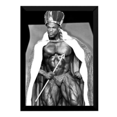Imagem de Quadro Ronnie Coleman Poster Moldurado Decoração Academia - Fanarte