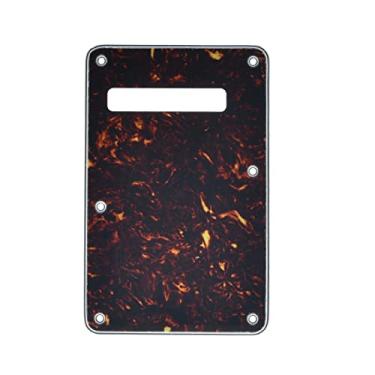 Imagem de Dopro Strat Guitar Back Plate ST Trem Capa Tremolo para EUA/Mexican Standard FD Stratocaster DarkTortoise