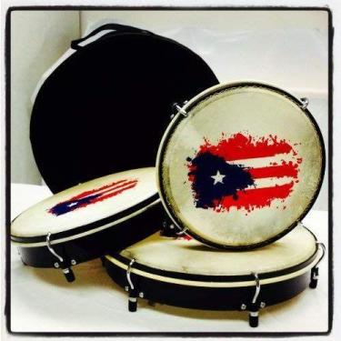 Imagem de Conjunto de Tambores de Mão Mano Percussion Pleneras PVC - Instrumento