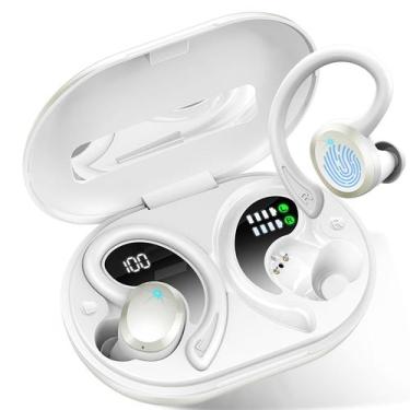 Imagem de Fones de Ouvido Sem Fio Rulefiss Q38 - Bluetooth 5.3, 48H de Bateria e