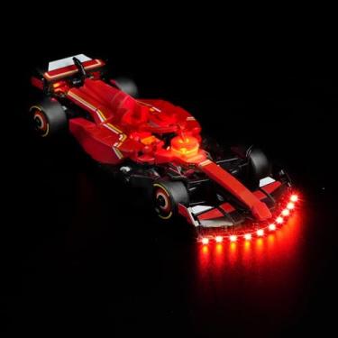 Imagem de DALDED Light Kit for Lego 77242 SF-24 F1 Race Car, Innovative Led Lighting Kit Light Design and Configuration Compatible with Lego 77242 Building Blocks Model - NOT Included The Model Set