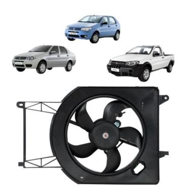 Imagem de Ventoinha Fiat Strada 1.3 1.4 Com Ar 2002 2003 2004 2005 a 2009 2010 -