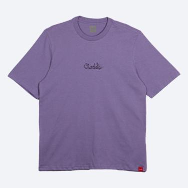 Imagem de CAMISETA CHOCOLATE SKATEBOARD SCRIPT TEE LILAS-Unissex