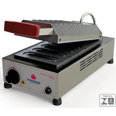 Imagem de Máquina Elétrica de Crepe Suiço Palito Progás PRK-06 Style 6 Cavidades 220V P29002