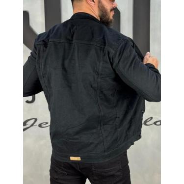 Imagem de Jaqueta Masculina Premium Lisa - JST Jeans, Preto, M