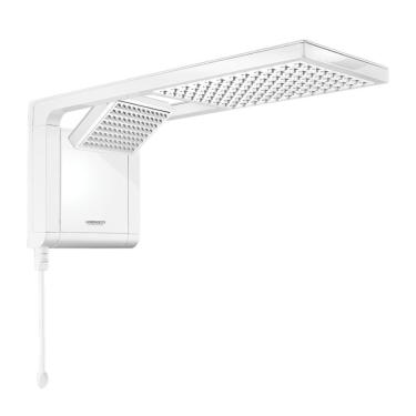 Imagem de Chuveiro Elétrico Acqua Duo Ultra 7800W de Parede com Ducha Direcionável Branco Lorenzetti 220V