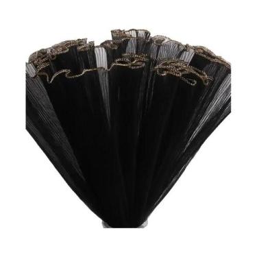 Imagem de Papel De Embalagem Para Flores Em Renda De Malha Com Fios Perolados De