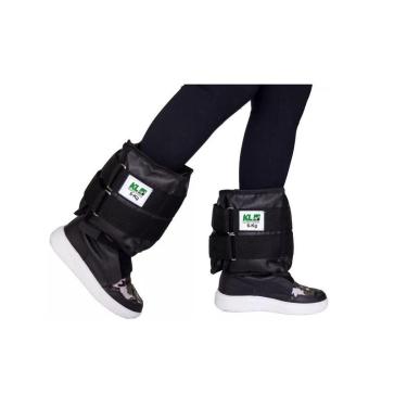 Imagem de Par de Caneleira Academia Profissional Lona Com Ajuste 6 Kg-Unissex