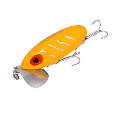 Imagem de Arbogast Isca de pesca Jitterbug Topwater Bass – Excelente para pesca noturna, amarela, G600 (6,35 cm, 9,5 g)