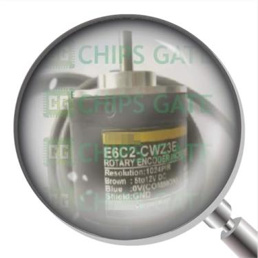Imagem de E6C2-CWZ3E1024P-R 1Pcs Brand New in Box E6C2-Cwz3E 1024P/R Rotary Encoder E6C2-CWZ3E1024P-R