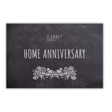 Imagem de 25 cartões postais de corretor de imóveis Happy Home Anniversary | Notas de agradecimento em massa | Cartões postais em branco | Presentes de boas-vindas para corretores de imóveis.