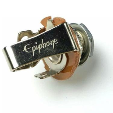 Imagem de Jack P10 Mono EpiPhone P/ Contra Baixo Guitarra Les Paul Sg