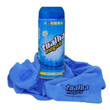 Imagem de Pano Para Limpeza Fixxar Toalha Mágica Azul Original