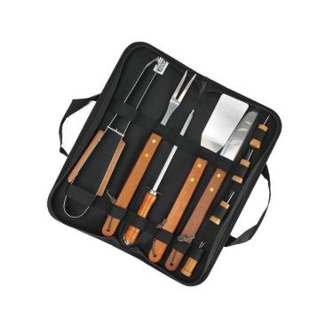 Imagem de Kit Churrasco Advantage 10 Peças Ud 2501 - Fixxar
