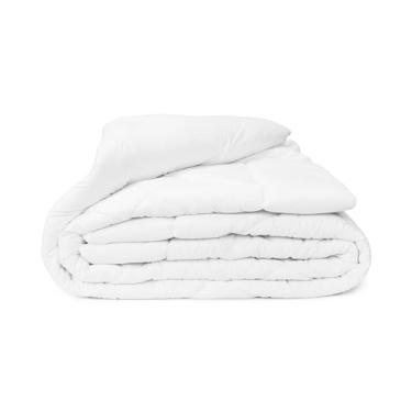 Imagem de Plumasul Edredom Soft Touch Branco Solteiro 160x220cm