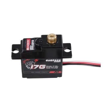 Imagem de Servo Digital De Engrenagem De Metal De Alto Torque 17g Para Avião RC 