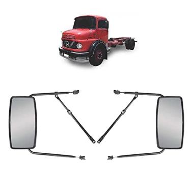 Imagem de Conjunto Espelho Retrovisor Completo para MB 1113/1114 19mm