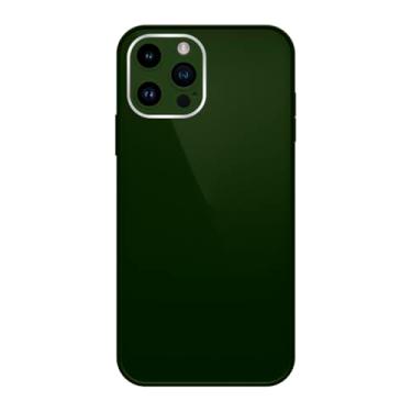 Imagem de Capinha Compativel com iPhone 12 Pro Max Verso Vidro Reflexivo Bordas de Silicone Luxuosa Premium Com Proteção de Camera