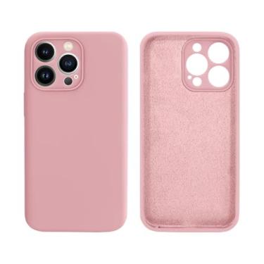 Imagem de Capinha Celular para iPhone 14 Pro Com Proteção de Câmera em Silicone com Interior Aveludado