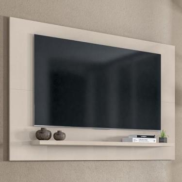Imagem de Painel para TV Até 60 Polegadas Mafra 1 Prateleira Off White - Pnr Móv