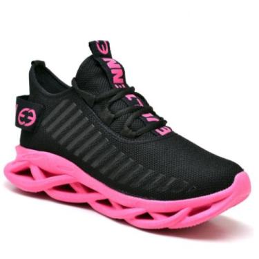 Imagem de Tênis Feminino Maverick EV  Ortopédico Trança Leve macio Sem Cadarço -