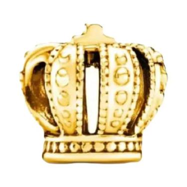 Imagem de Pingente De Coração Em Prata 925 Com Ouro E Cruz De Vaga-lume Para Pul