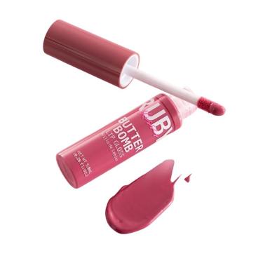 Imagem de Lip Gloss Butter Bomb Blushing com Brilho Intenso Efeito Amanteigado Ruby Kisses