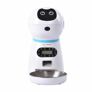 Imagem de Comedouro Pet Robotizado Alimentador Inteligente Com Comando De Voz Pa
