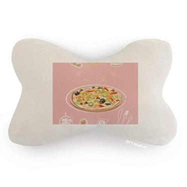 Imagem de DIYthinker Almofada para decoração de pescoço com enfeite de carro sortido Itália Tomate Foods