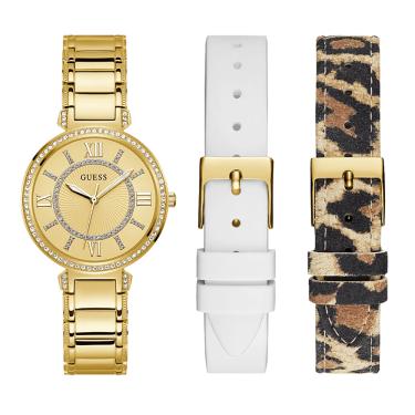 Imagem de Relógio GUESS feminino dourado analógico GW0588L1