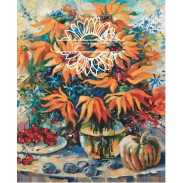 Imagem de Caderno de composição pautado pela faculdade: diário de ilustração sazonal para volta às aulas, trabalho, escritório, universidade, criativos | pautado