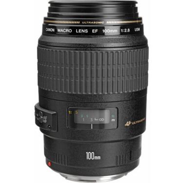 Imagem de Lente Canon EF 100mm F/2.8 Macro USM