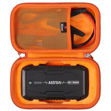 Imagem de Mchoi Capa rígida adequada para AstroAI S8 Car Jump Starter 1500A, à prova d'água, à prova de choque, capa protetora para arrancar bateria de carro