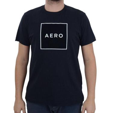 Imagem de Camiseta Masculina Aeropostale MC Preta - 8780137-Masculino