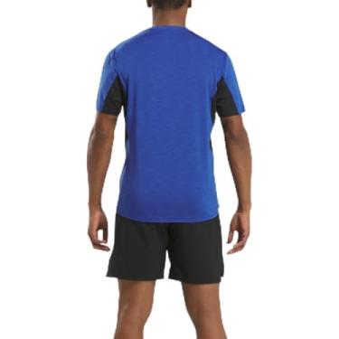 Imagem de Reebok Camiseta masculina Athletee.0 RBK-chill, Manga Boundleshort azul, GG