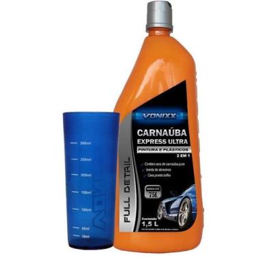 Imagem de Cera express 2 em 1 para pintura e plasticos 1,5litros vonixx