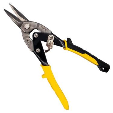 Imagem de Tesoura Aviação Corte Reto Para Chapa Funileiro Calheiro - ELITE SUPER