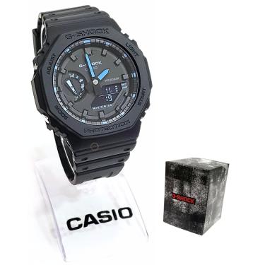 Imagem de Relógio Casio Masculino Anadigi G Shock Preto Neon GA-2100-1A2DR