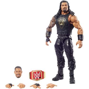 Imagem de WWE Top Picks Elite Roman Reigns Action Figure with Universal Championship6 in Posable Collectible Gift for WWE Fans Ages 8 Years Old and Up