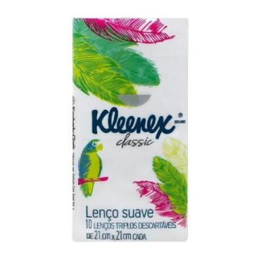 Imagem de Lenços De Papel Kleenex Com 10 Unidades - Bolso