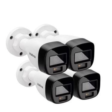 Imagem de kit Intelbras 4 Câmera Segurança Multi Hd Vhd 1120 B Full Color Imagem