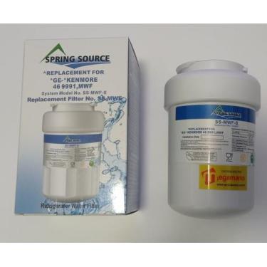 Imagem de Filtro de água refrigerador geladeira side by side ge mwf gwf interno 