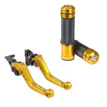 Imagem de Kit Manete Manopla Esportivo Cb 250f Cb300f Twister Titan Fan Cargo St