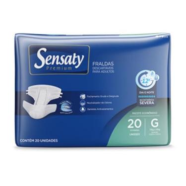 Imagem de Fralda Sensaty Premium Dia e Noite G com 20