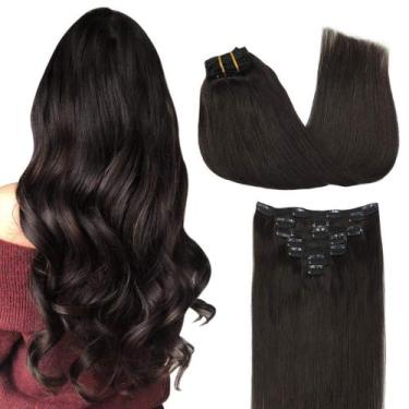 Imagem de Extensões de Cabelo GOO GOO - Cabelo Humano 20cm (120g) - Aplicação co