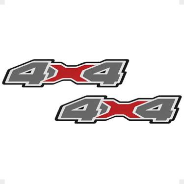 Imagem de Emblemas Laterais 4X4 Compatível Com Ranger 2020 Até 2022 - SPORTINOX,